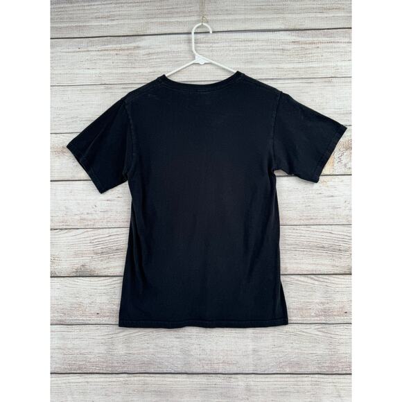 Rage Against the Machine Red Star Graffiti T-Shirt Adult Small Black Red Music - Picture 2 of 5